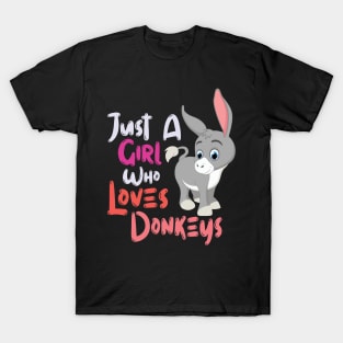 Donkey Girl Love T-Shirt